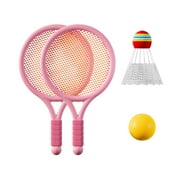 DimyFew Children Badminton Tennis Set Game with Ball Shuttlecock Tennis Racket for